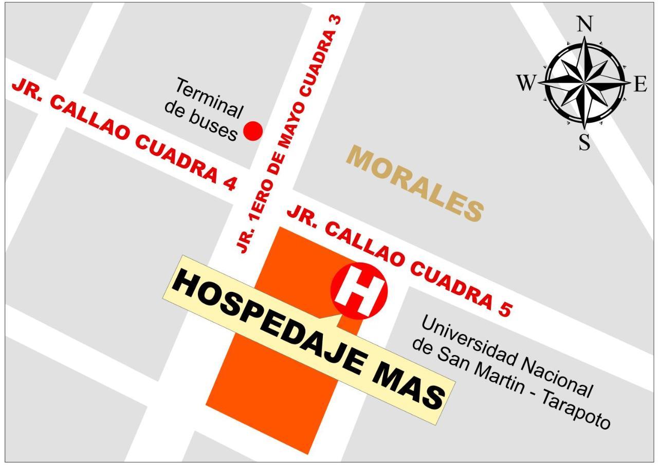 Hospedaje Mas Tarapoto Eksteriør billede